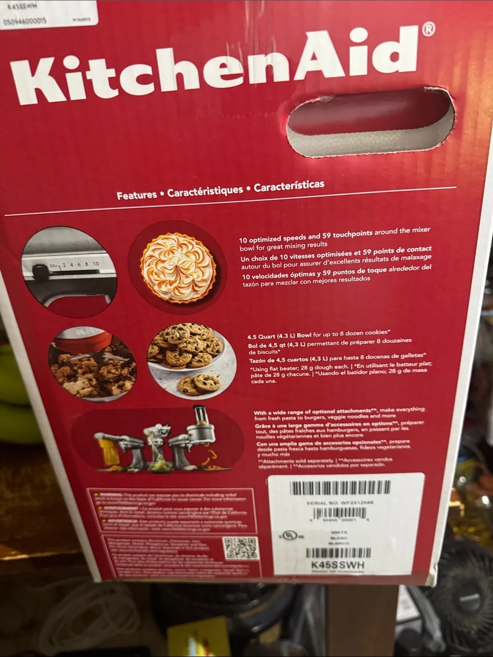 KitchenAid powerful stand